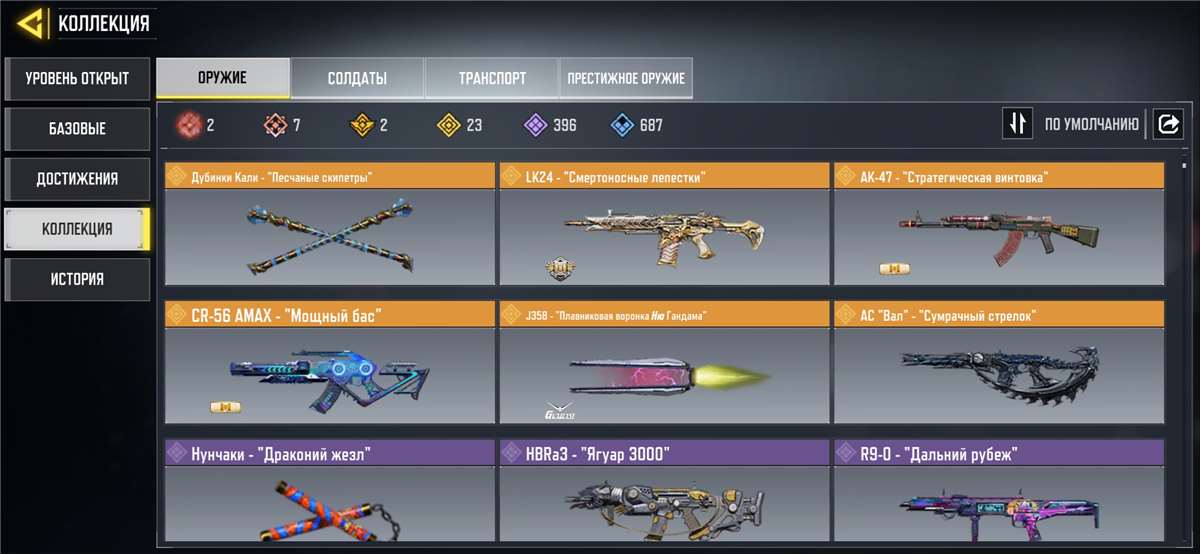 продажа аккаунта к игре Call of Duty Mobile